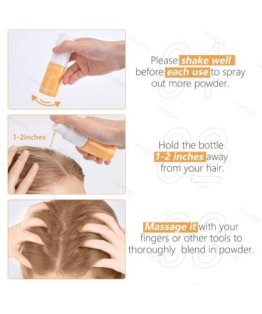 KYDA Poudre min rale Sunscreen Powder pour Scalp & Hair SPF 35 PA++ Scalp Sunscreen Powder protection UV Spectrum l g re sans reflet 0 71 oz (02) - Buy Online on GoSupps.com