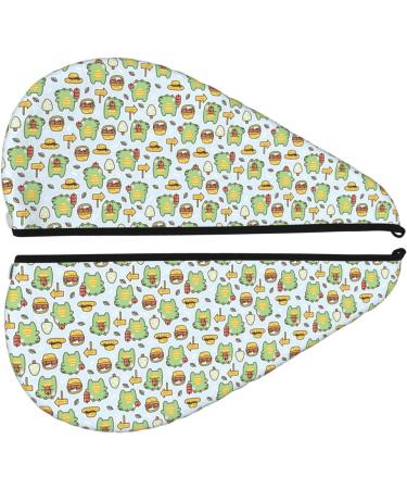 Buy Cute Crocodile Microfiber Hair Towel Wrap - Super Absorbent Quick Dry Hair Cap for Women with Long Curly & Thick Hair - Buy Online on GoSupps.com