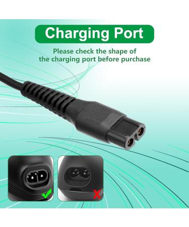 4.3V Shaver Charger Cable for Philips One Blade Beard Trimmer - Replacement USB Charging Cord for A00390 Series RQ3 S300 S500 YQ3 S100 - Buy Online on GoSupps.com
