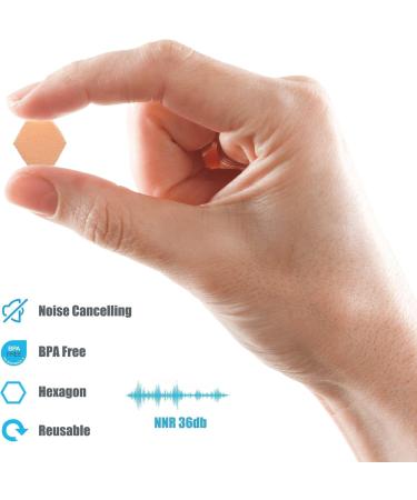 Relaxso Snore Block Earplugs - 14 Pairs of Breathable Foam for Sound Sleep & Snoring Relief - International Shipping Available - Buy Online on GoSupps.com