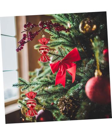 Zerodeko 8pcs Candy Pendant Xmas Candy Holiday Tree Ornament Christmas Hanging Pendant Stuffing Child Mint - Buy Online on GoSupps.com