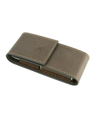 Buy Shave Ready DOVO Razor Set - Stainless Steel Chrome Plated Mk-23001 Brown | International Shipping Available - Buy Online on GoSupps.com