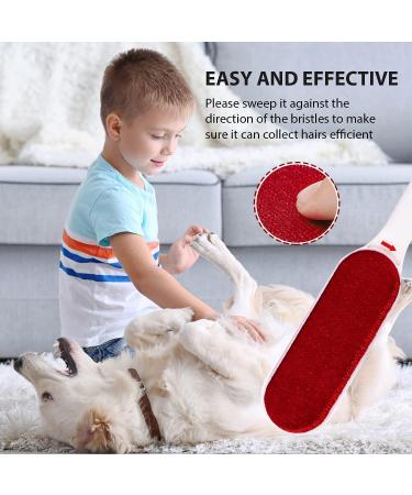 Pet Hair Remover Brush - Standard and Travel Size Lint Removers for Carpet, Car Seat, Couch, Clothing, Bedding - Removes Cat and Dog Hair Easily - Buy Online on GoSupps.com