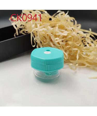 1pc Green Manually Contact Lens Washer Cleaner - Plastic Lens Cleaner Case for Dual Use - Buy Online on GoSupps.com