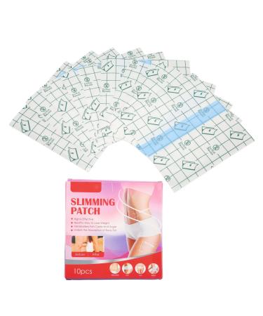 10 pieces of slimming patches skin -tightening and fat -burning ergonomic design environmentally friendly for losing weight suitable for belly buttocks legs waist