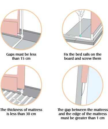 70 Inches Bed Rail for Toddlers Fold Down Safety Baby Bed Guard Swing Down Bedrail for Convertible Crib  Kids Twin  Double  Full Size Queen & King Mattress  Beige Upgraded (1 Pack) - Buy Online on GoSupps.com