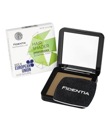 Fidentia Premium Hair Shader 12g | 100% natural hair concealer | root powder made in the EU - light brown - Buy Online on GoSupps.com
