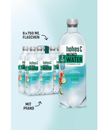 High C Functional Water Bundle - 6 x 750ml Antioxidant Energy Immune Mind & Boost Waters | International Shipping - Buy Online on GoSupps.com