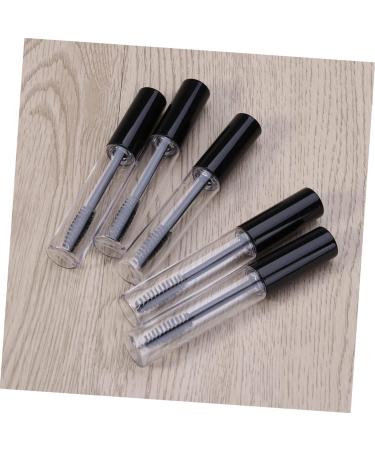 WOONEKY 5pcs Eyelash Cream Bottle Empty Mascara Tube Empty Eyelashes Bottle Eyelash Brush Tube Black - Buy Online on GoSupps.com