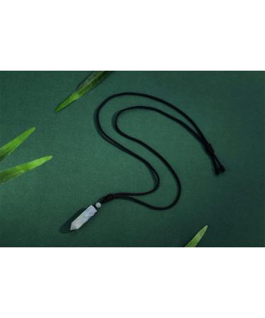 XIANNVXI Healing Crystal Labradorite Necklace - Adjustable Rope Reiki Jewelry for Men and Women - Buy Online on GoSupps.com