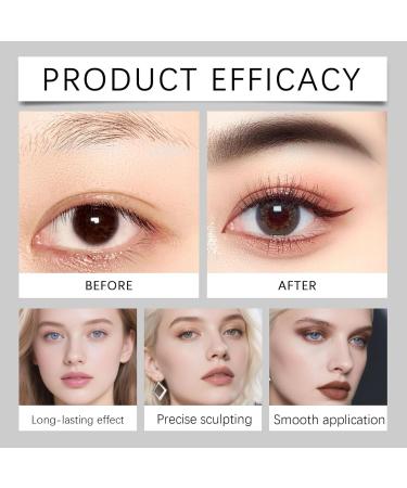 Eyebrow Pencils For Women 2in1 Double Sided Cosmetic PenEyeliner For Beauty Makeup Dating Parties And Gatherings Women And Girls - Buy Online on GoSupps.com