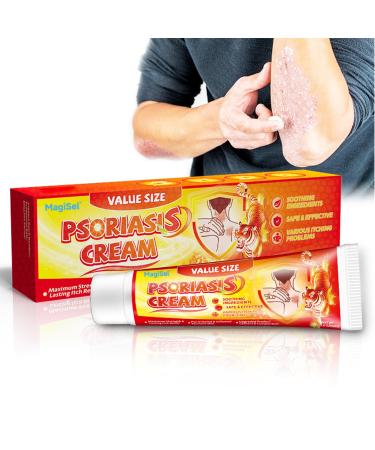 MagiSel Anti-itch ointment skin cream soothing skin cream for itching and psoriasis natural care formula cares for and soothes the skin suitable for skincare