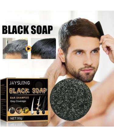  Orgrul 5PC Shampoo Bar for Shiny Gray Hair Hair Soap Against Gray Hair Revitalizing Natural Hair Darkening Shampoo Bar Solid Shampoo Bar Shampoo Bar for Anti-Gray Hair - Buy Online on GoSupps.com