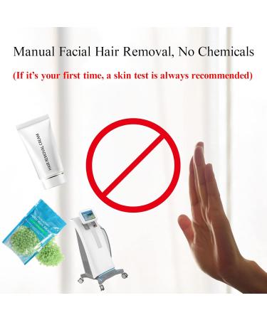 Spring Hair Remover - 4 Pack Stainless Steel Epilator for Women - Facial Hair Removal Tool for Face, Chin, Upper Lip, and Mustache - Buy Online on GoSupps.com