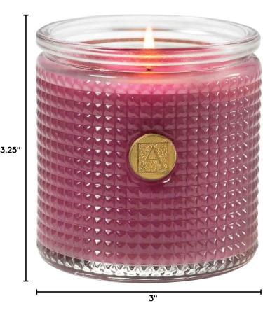 Shop Sparkling Currant Textured Glass Candle | Luxury Home Fragrance | International Shipping Available - Buy Online on GoSupps.com