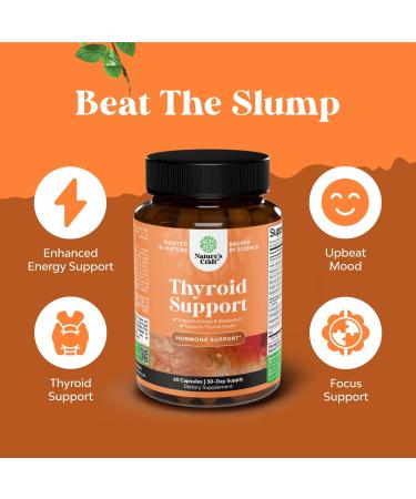 Bundle of Herbal Thyroid Support Complex - Potent Kelp Iodine with L Tyrosine Bladderwrack Selenium Ashwagandha and Potent Vitamin B6 Gummies for Adults - Vegan Pyridoxine Chews for Energy Metabolism - Buy Online on GoSupps.com