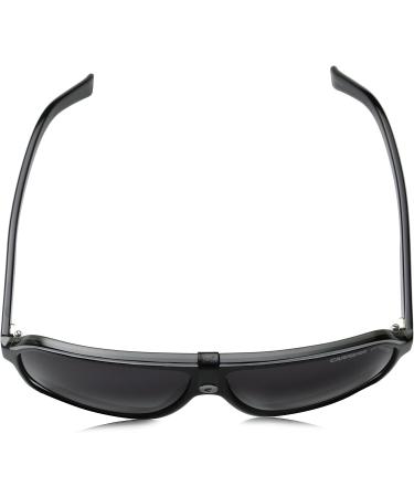 Carrera CA33/S Pilot Sunglasses - Black Cry Grey Frame/Dkgray Gradient Lens 62mm - Buy Online on GoSupps.com