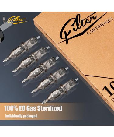 EZTAT2 50Pcs Tattoo Mixed Cartridge Needles #12 - 3RS 5RS 7RS 9RS 11RS Assorted Round Shader for Rotary Tattoo Machine - Buy Online on GoSupps.com