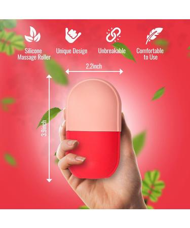 Silicone Face Ice Roller Mold for DIY Skin Care - Reduces Puffiness, Swelling, and Shrinks Pores - Buy Online on GoSupps.com