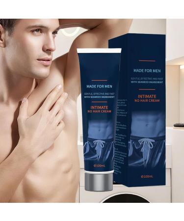 Hjatirace Hair Removal Cream for Men Intimate Parts Body Hair Remover Cream Smooth personal care products for sensitive legs chest shoulders back bikini armpits bodybuilders - Buy Online on GoSupps.com