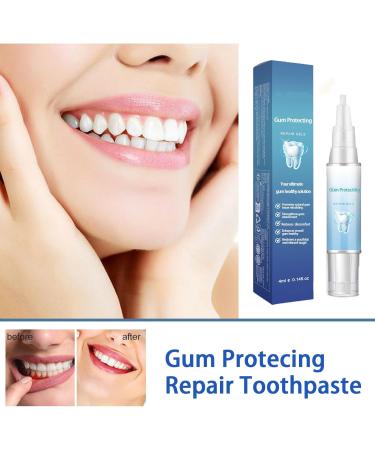 Qylen Gum Repair Gel Qylen Teeth Repair Gel Mullend Gum Repair Gel Teeth Whitening Essence to Reduce Yellowing Oral Care for Sensitive Teeth and Gums (3ps) - Buy Online on GoSupps.com