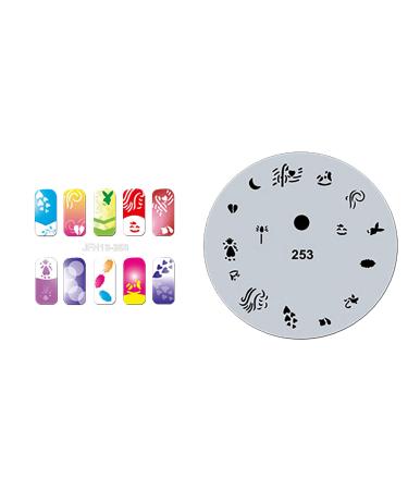 Fingernail stencil (airbrush nail art) Fengda JFH13-253