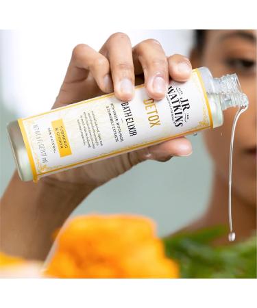 J.R. Watkins Detox Bath Elixir Turmeric & Citron Liquid Soak - 6 oz (Pack of 2) - Buy Online on GoSupps.com
