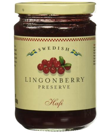 Hafi Lingonberry Preserves 14.1 oz 14.1 Ounce (Pack of 1)