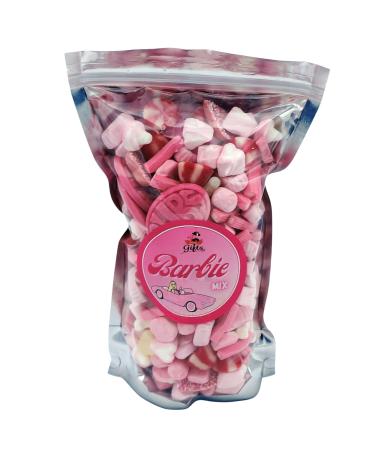 STEVIE'S BARBIE MIX - ALL PINK 1KG SWEETS POUCH