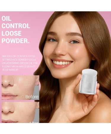  Generisch Face Powder Sweat Resistant Brightening Powder with Effect Setting Powder for Face Makeup - For Skin Tones Blemishes Women Party Wedding - Buy Online on GoSupps.com