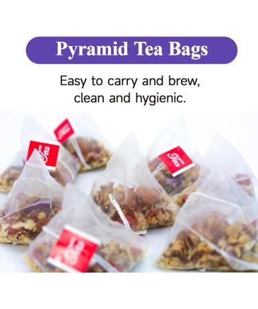 Laicuherb Multi-symptom Menopause Relief Herbal Tea Organic Hormone Balance for Women Helps with Night Sweats Mood & Hot Flashes & Stress Relief Menopause Support Complex with 7 Herb - Buy Online on GoSupps.com