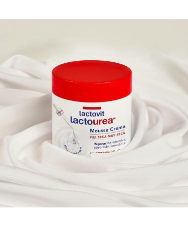 Lactovit Mousse Cream moisturizing lacttourea for body and face of 24 hours for dry and very dry skin 400 ml - Buy Online on GoSupps.com