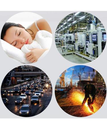 Professional Anti-Noise Earplugs for Sleep & Work | 5 Pairs Medium | Soundproof Hearing Protection - Buy Online on GoSupps.com
