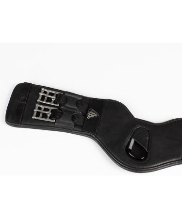 Shires Velociti Lusso Dressage Girth - Black Black 24" - Buy Online on GoSupps.com