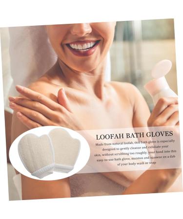 Beaupretty Exfoliating Bath Brush Set - 2pcs Body Scrubber & Loofah Pads for Ultimate Skin Care - Buy Online on GoSupps.com