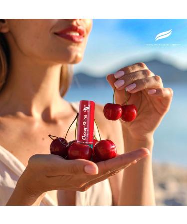 Himalaya Cherry Shine Lip Balm with cherry seed oil and vitamin E Natural glossy finish Nourishes hydrates and protects the lips 45 g - Buy Online on GoSupps.com