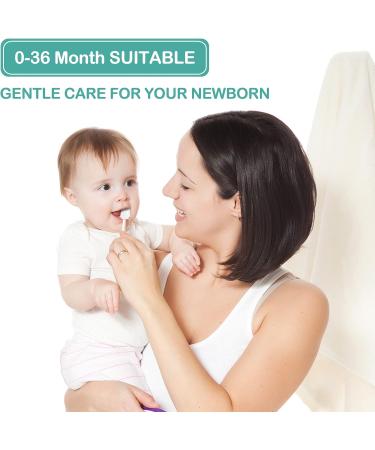 103PCS Baby Tongue Cleaner Baby Mouth Cleaner Newborn Tongue Cleaning Disposable Infant Tongue Cleaner Gauze Gum Dental Care for 0-36 Month Baby +2 Finger Toothbrush with Case 103 PCS+2 - Buy Online on GoSupps.com