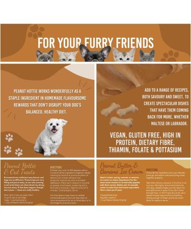 Peanut Hottie - Peanut Butter Powder (180g) All Natural Marco Friendly High Protein Low Calorie Low Fat Vegetarian Vegan Recyclable Ideal for Baking Smoothies & Cooking Single - Buy Online on GoSupps.com