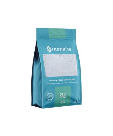 NUMEIRA Premium Dead Sea Bath Salt - Natural Mineral - Unscented & 21 Minerals - Perfect for Bathing  Foot Soak  Scrubs & More - Alternative to Epsom Salt