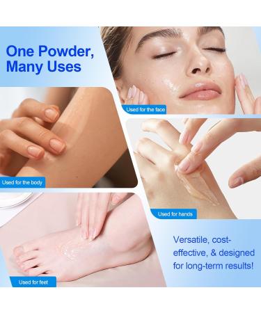 Hyaluronic Acid Powder 100% Pure & Natural Dual Molecular Weight Hyaluronic Serum Powder nhance Moisture Reduce Wrinkles Anti-Aging Skin Care & DIY Facial Serum(100 Grams) - Buy Online on GoSupps.com