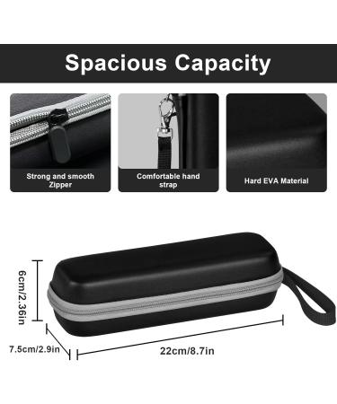 Travel Case for Oral-B & Philips Sonicare Electric Toothbrushes | Portable Protective Storage - Black - Buy Online on GoSupps.com