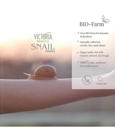 Victoria Beauty Hand Cream with Snail Extract - Moisturizing Cream for Dry Cracked Hands (100ml) - International Shipping Available - Buy Online on GoSupps.com