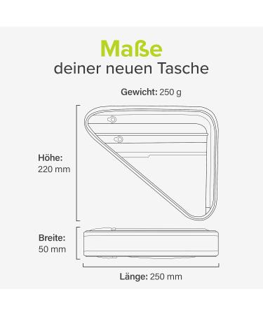 Velmia Waterproof Bike Triangular Bag | Perfect Bicycle Frame Bag for Tools Lock & Rain Jacket - Bike Pocket Frame Accessory - Buy Online on GoSupps.com