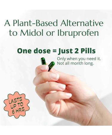 PMS & Period Relief Supplement - Menstrual Cramp Relief, Happy Hormones for No More Cramps, Mood Swings, Bloating (36 Count) - Buy Online on GoSupps.com