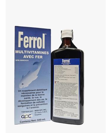 Ferrol Multivitamins with Iron - Buy Online on GoSupps.com