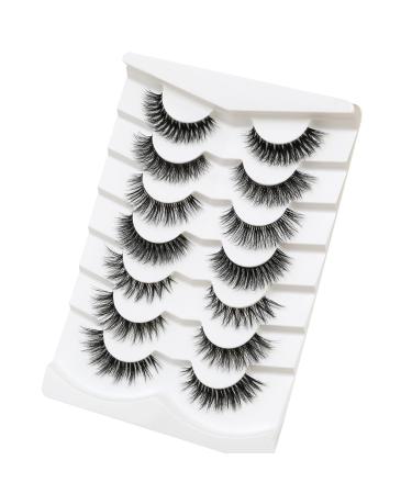 3D Cat-Eye Wispy False Eyelashes - Natural & Reusable Fluffy Faux Lashes (No.191) - Buy Online on GoSupps.com