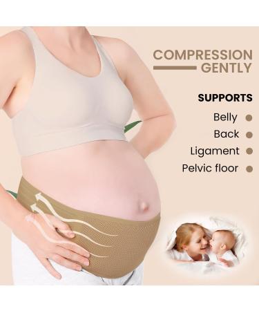Breathable Adjustable Maternity Support Belt - Relieve Pregnancy Waist Back & Pelvic Pain | International Shipping Available - Buy Online on GoSupps.com