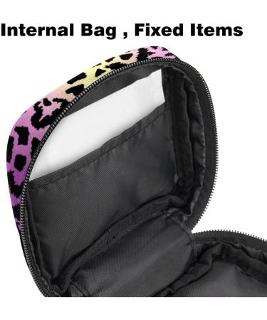 Javenproeqt Portable Women's Binding-Up Bags | Menstrual Cup Pocket & Pads for Teens | Artistic Tukane & Pineapple Design - Buy Online on GoSupps.com
