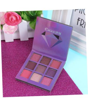 Balacoo Metallic Eye Shadow Palettes 9 Eyeshadow Women Eye Shadow Makeup Palette Powder Eye Shadow Metallic Color 1 count (Pack of 1) Purple - Buy Online on GoSupps.com