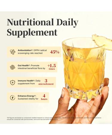 Veltracha Juicing Ginger Shots Pineapple Ginger Turmeric Drink with Vitamin C Zinc & lron Superfood Juice Powder for Immunity & Digestion Support 30 Servings - Buy Online on GoSupps.com